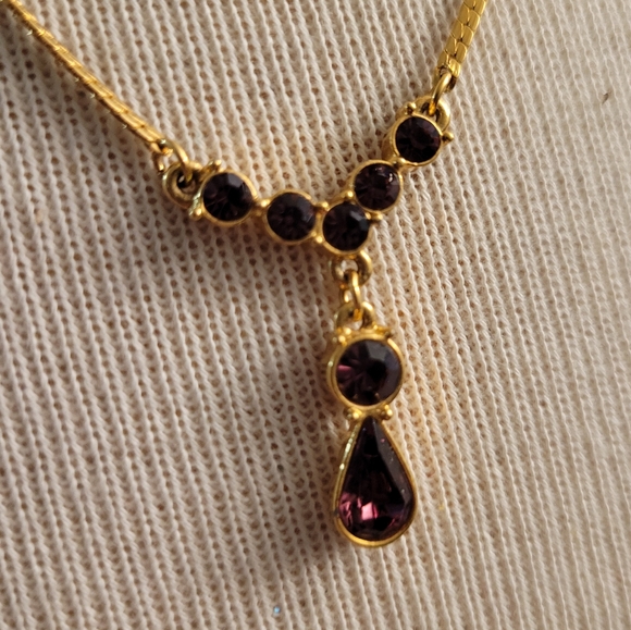 Fashion Jewelry Jewelry - Formal Crystal Necklace 18"